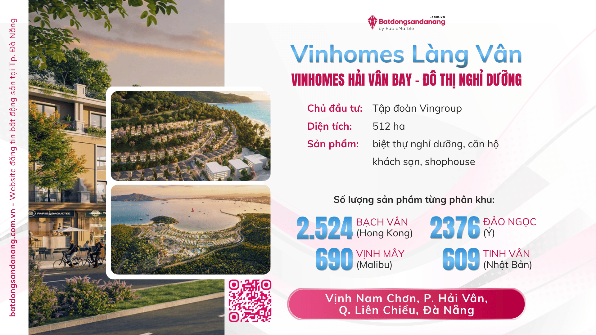 Vinhomes Làng Vân (Vinhomes Hải Vân Bay) Đà Nẵng