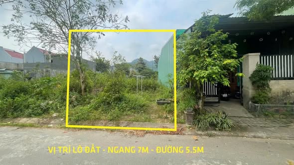Bán lô đất đẹp mặt tiền đường 5.5m, cạnh khu du lịch sinh thái sơn phước, hòa ninh, trục đt 602 lên bà nà hill, đà nẵng