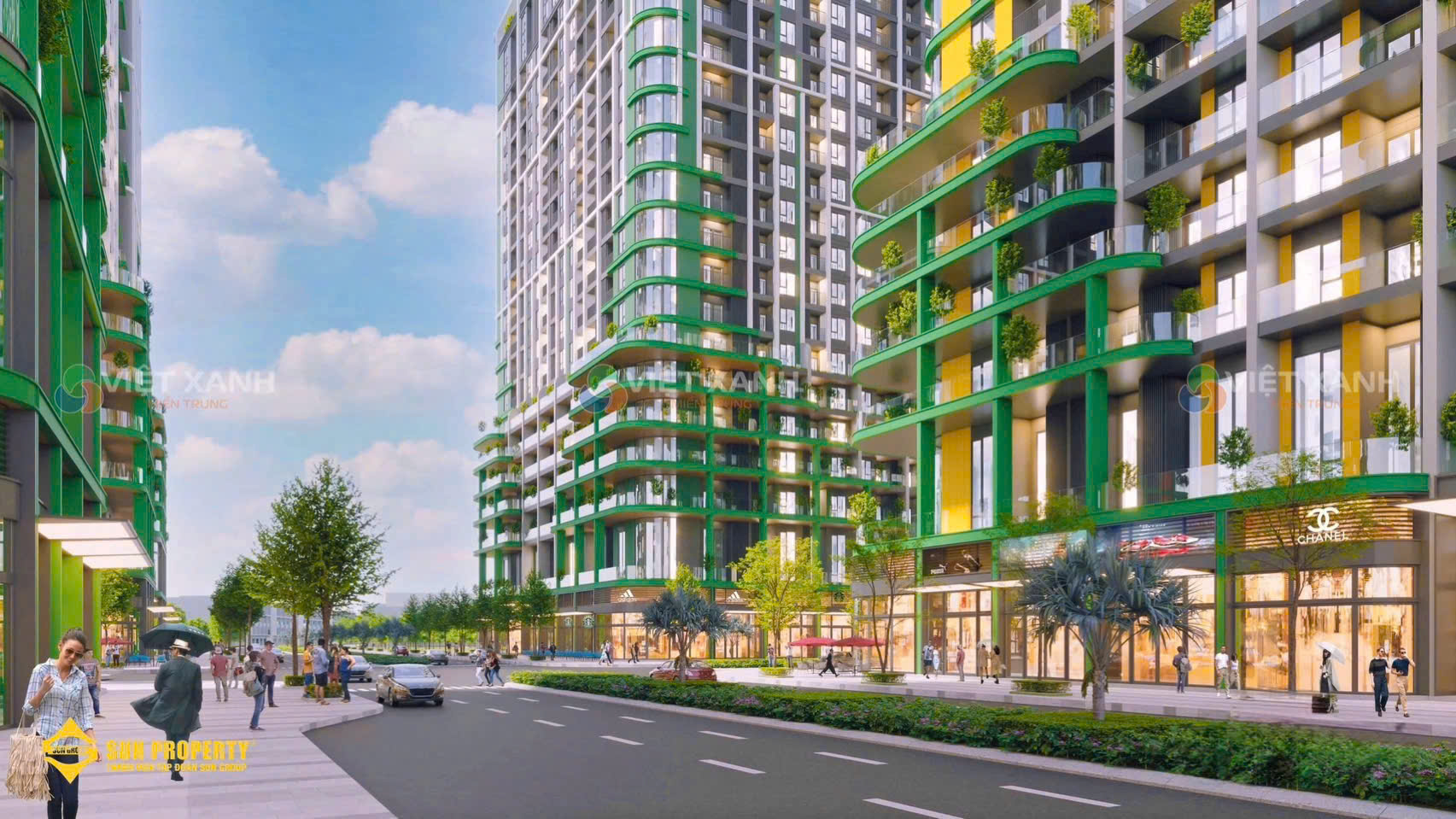 Trả trước 1.8 tỷ nhận căn góc 2pn fours tower cạnh công viên 50ha