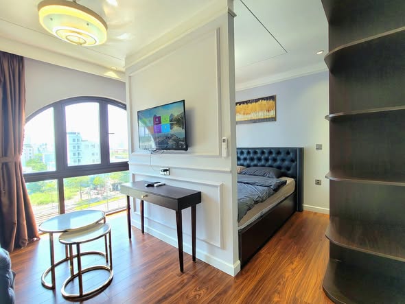 Trống sẵn căn hộ thiết kế studio.