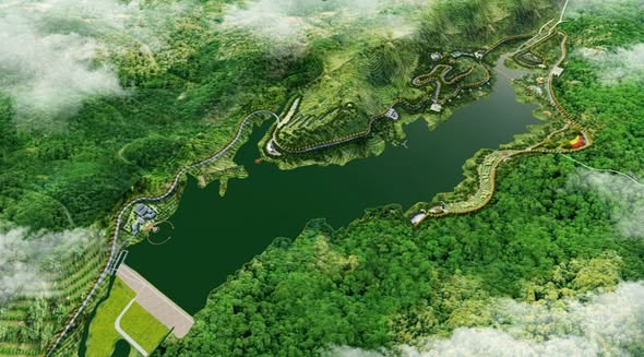 Hồ Đồng Nghệ được đề xuất quy hoạch thành khu du lịch nghỉ dưỡng quy mô hơn 560ha