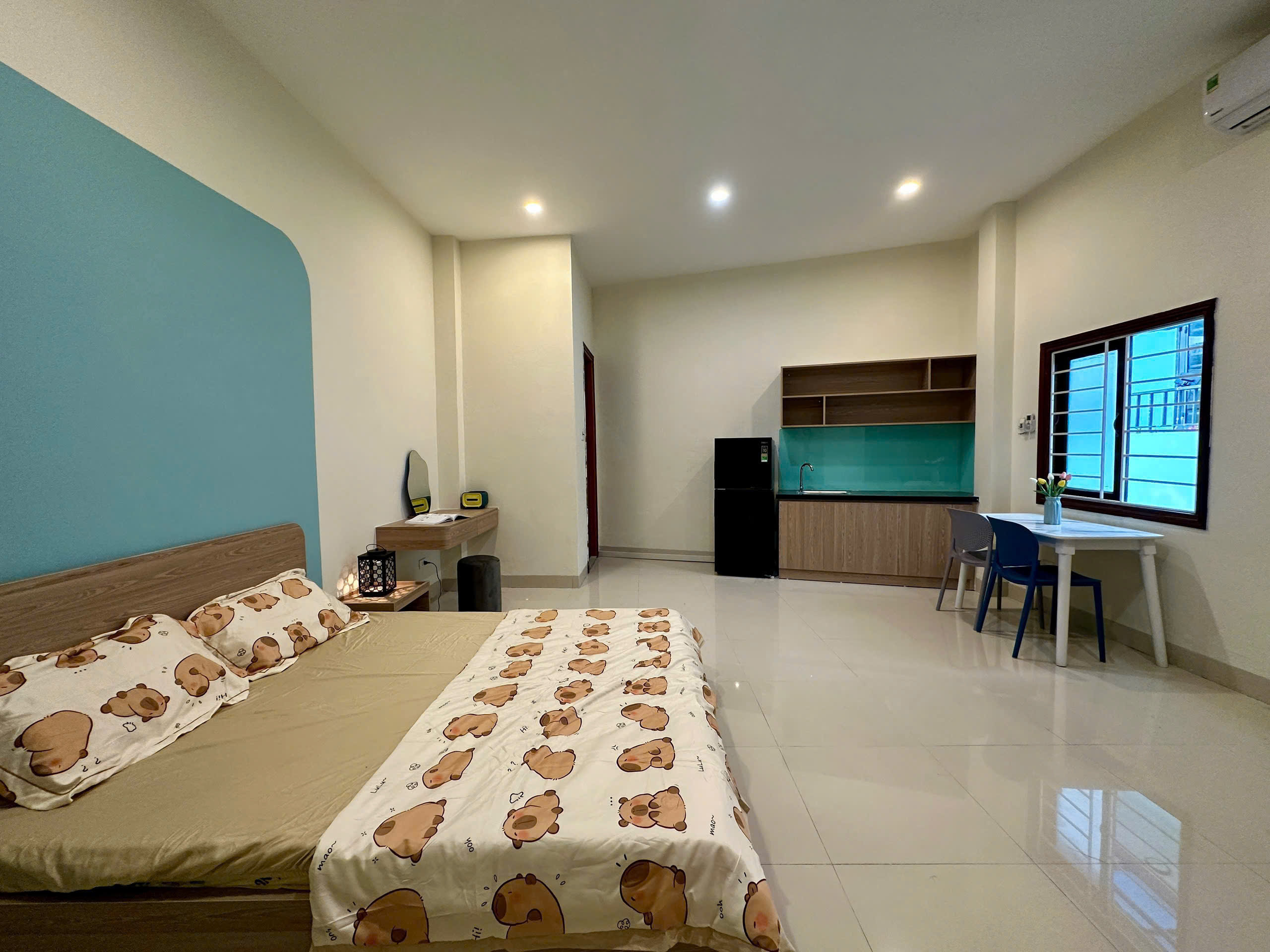Phòng full nội thất trung tâm tp