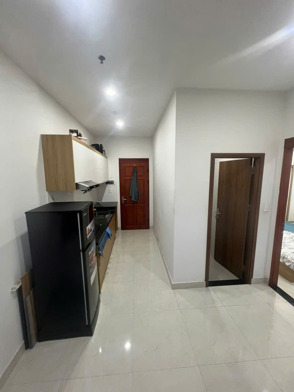 Căn hộ 1pn full nội thất ban công - hòa xuân