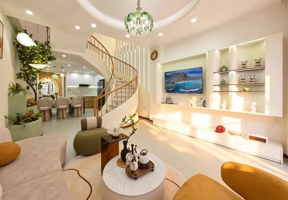 Ngôi nhà 3 tầng 3 mê đúc kiệt 138 phan thanh, cách đường tầm vài chục mét, nhà mới vừa xây xong full nội thất
